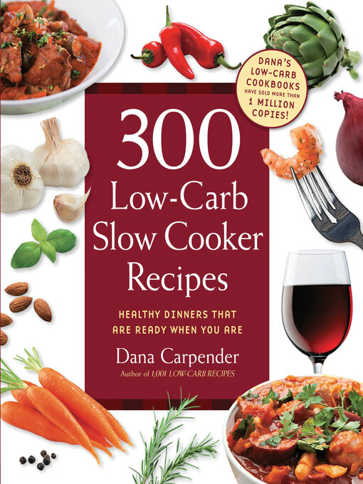 غلاف 300 Low-Carb Slow Cooker Recipes